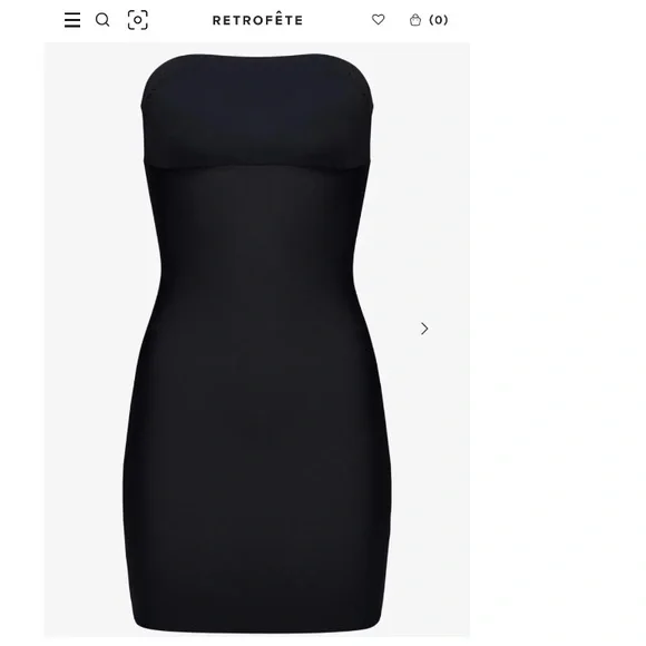 Commando Two Faced Tech Control Strapless Slip Dress Size XL - Picture 9 of 14